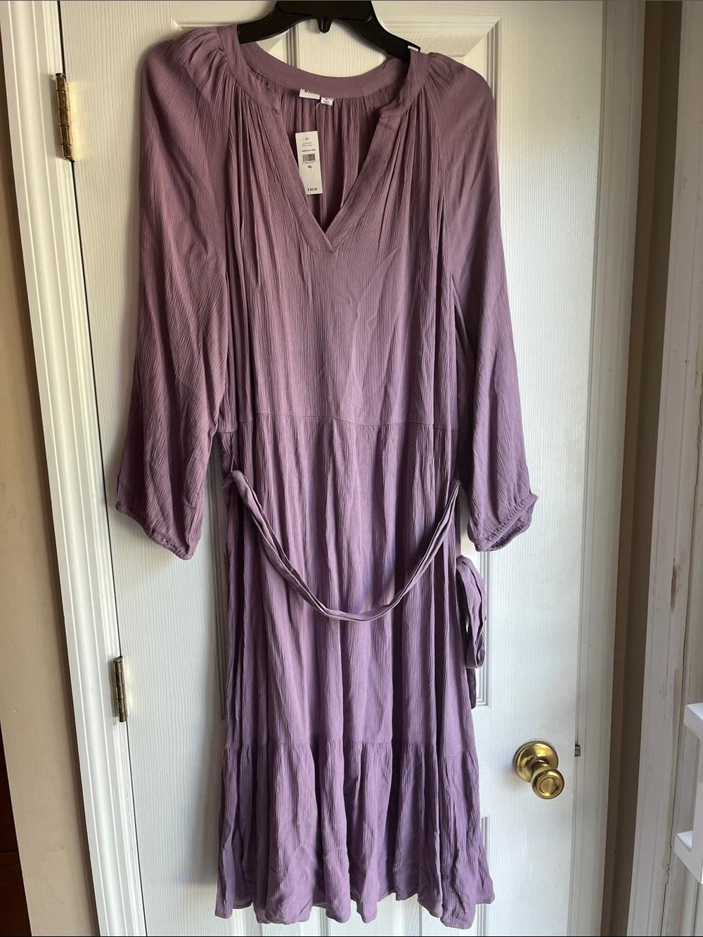GAP Lilac Purple Midi Dress